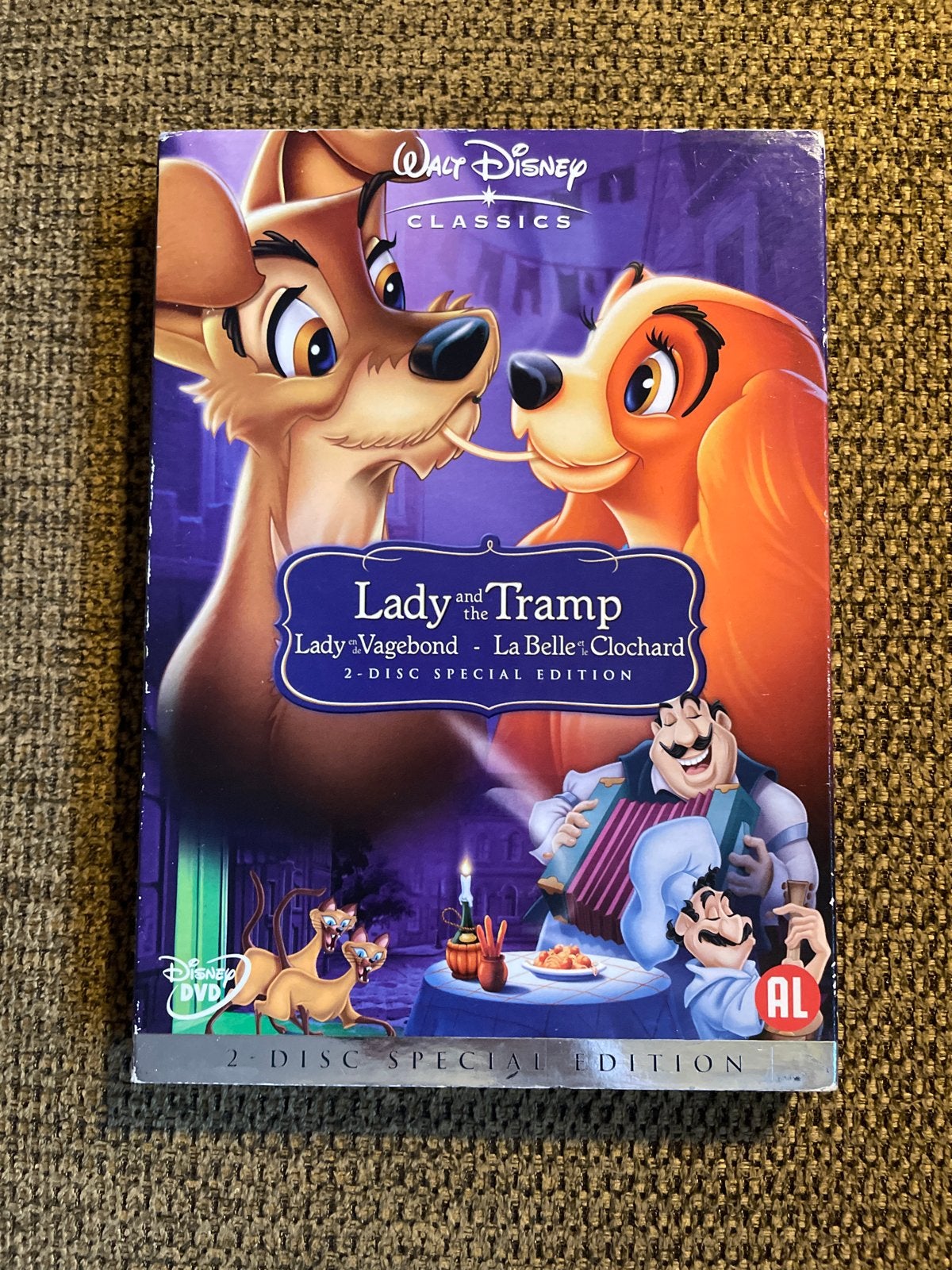 Lady and the Tramp - 2 Disc Special Edition DVD, Bonusmateriaal, Animatie, Alle leeftijden, Nederlands