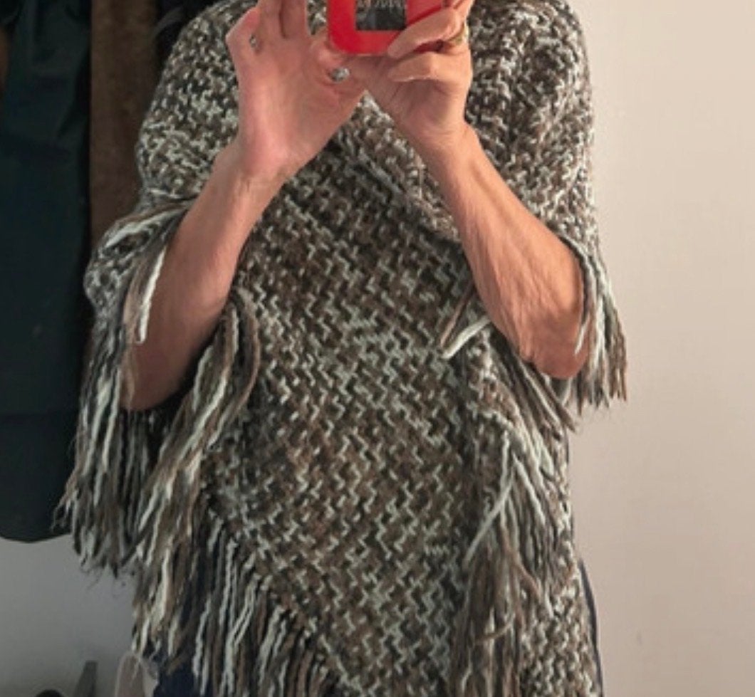 Prachtige, grote en warme omslagdoek, Ophalen of Verzenden, Zo goed als nieuw, Pashmina