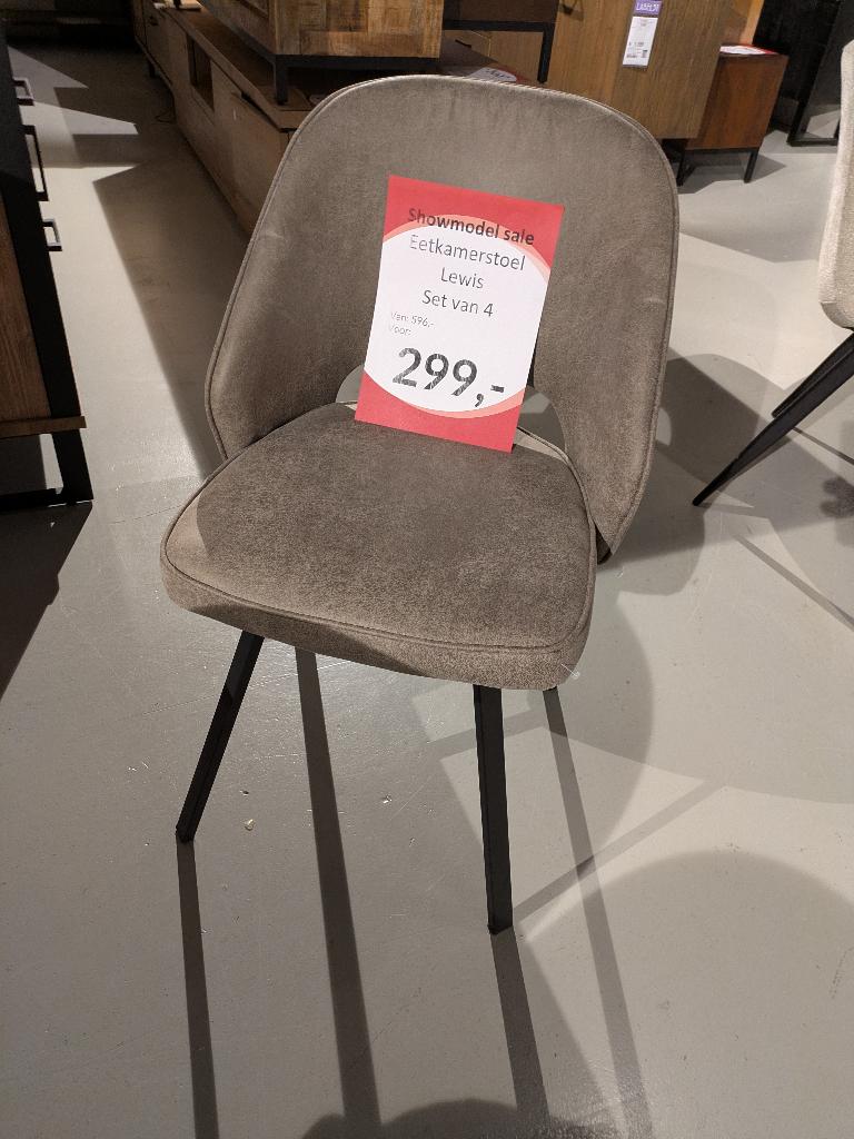 SET VAN 4 NIEUWE EETKAMERSTOELEN DRAAIBAAR, Huis en Inrichting, Stoelen, Ophalen, MODERN, Overige kleuren, Nieuw