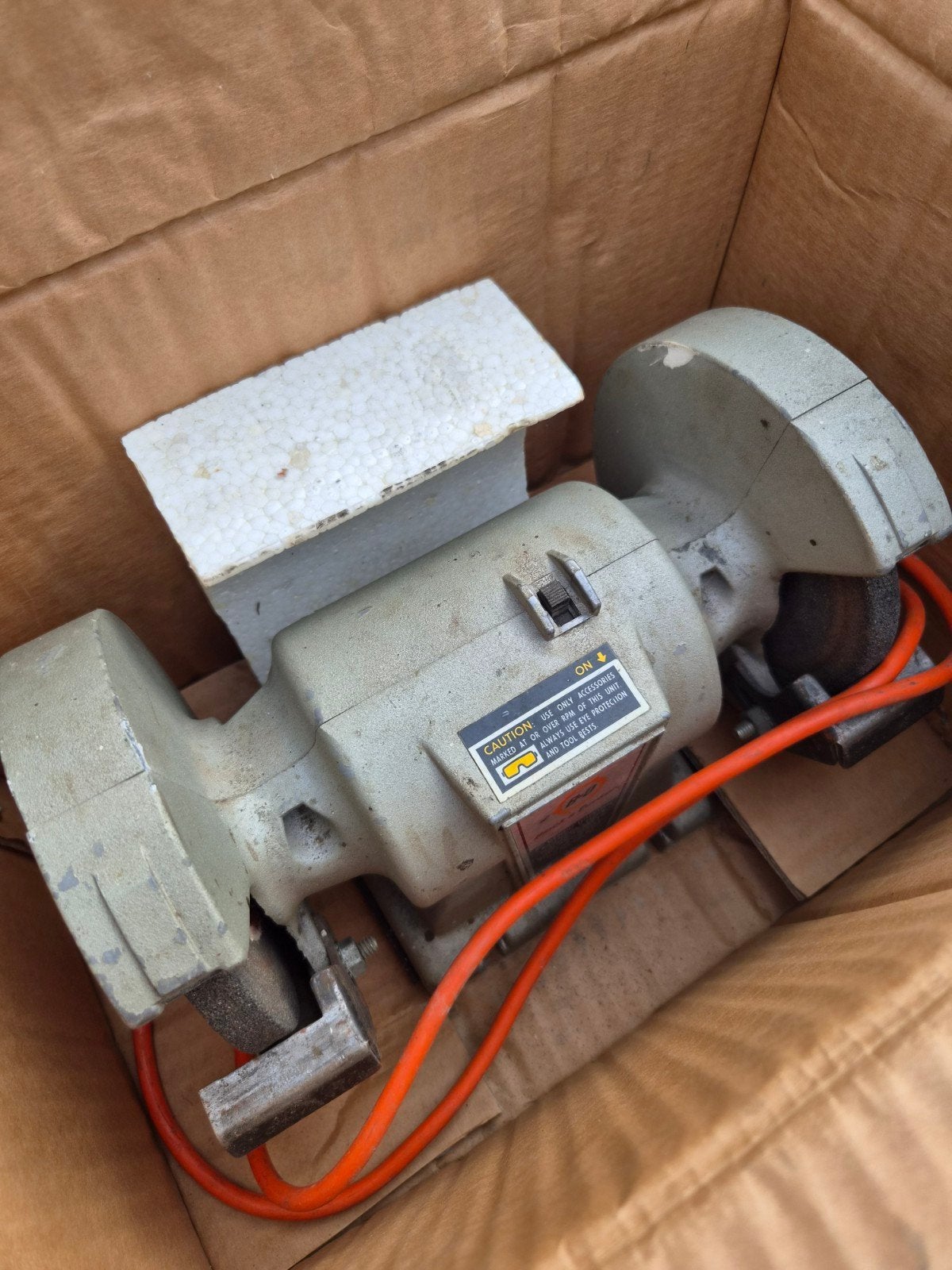 Ferm werkbankslijpmachine, Ophalen, Gebruikt, Minder dan 700 watt, Werkbankslijpmachine