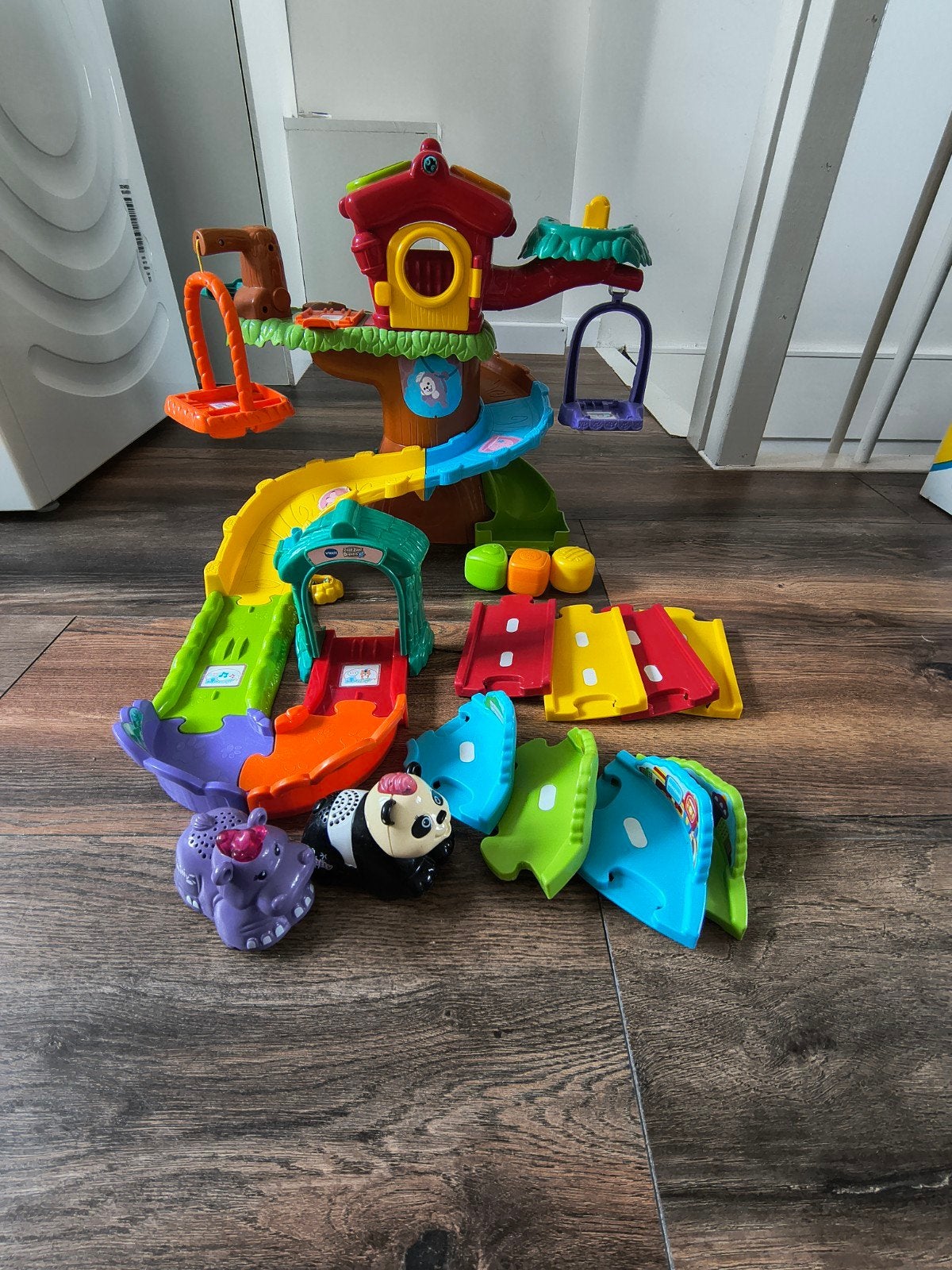VTech Zoef Zoef Dieren Boomhuis met extra baan delen, Ophalen, Gebruikt, Jongen of Meisje