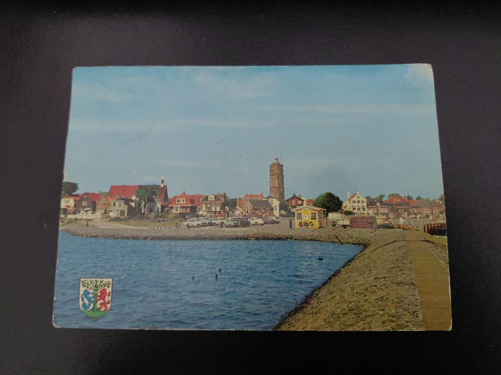 Gezicht op West Terschelling, gelopen, 1970, Verzenden, 1960 tot 1980, Gelopen, Waddeneilanden