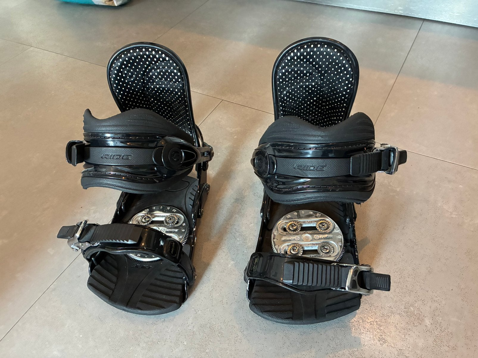 Ride snowboard bindingen, Ophalen, Gebruikt, Bindingen