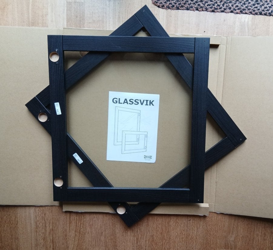 Twee ikea deurtjes SINDVIK/GLASSVIK t.e.a.b., Ophalen, Nieuw