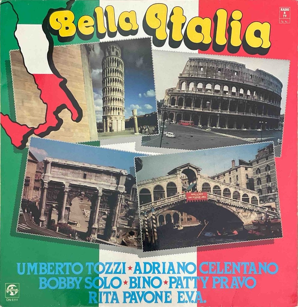 Bella Italia - Various, LP, Traditioneel en Volksmuziek, Ophalen of Verzenden, Zo goed als nieuw