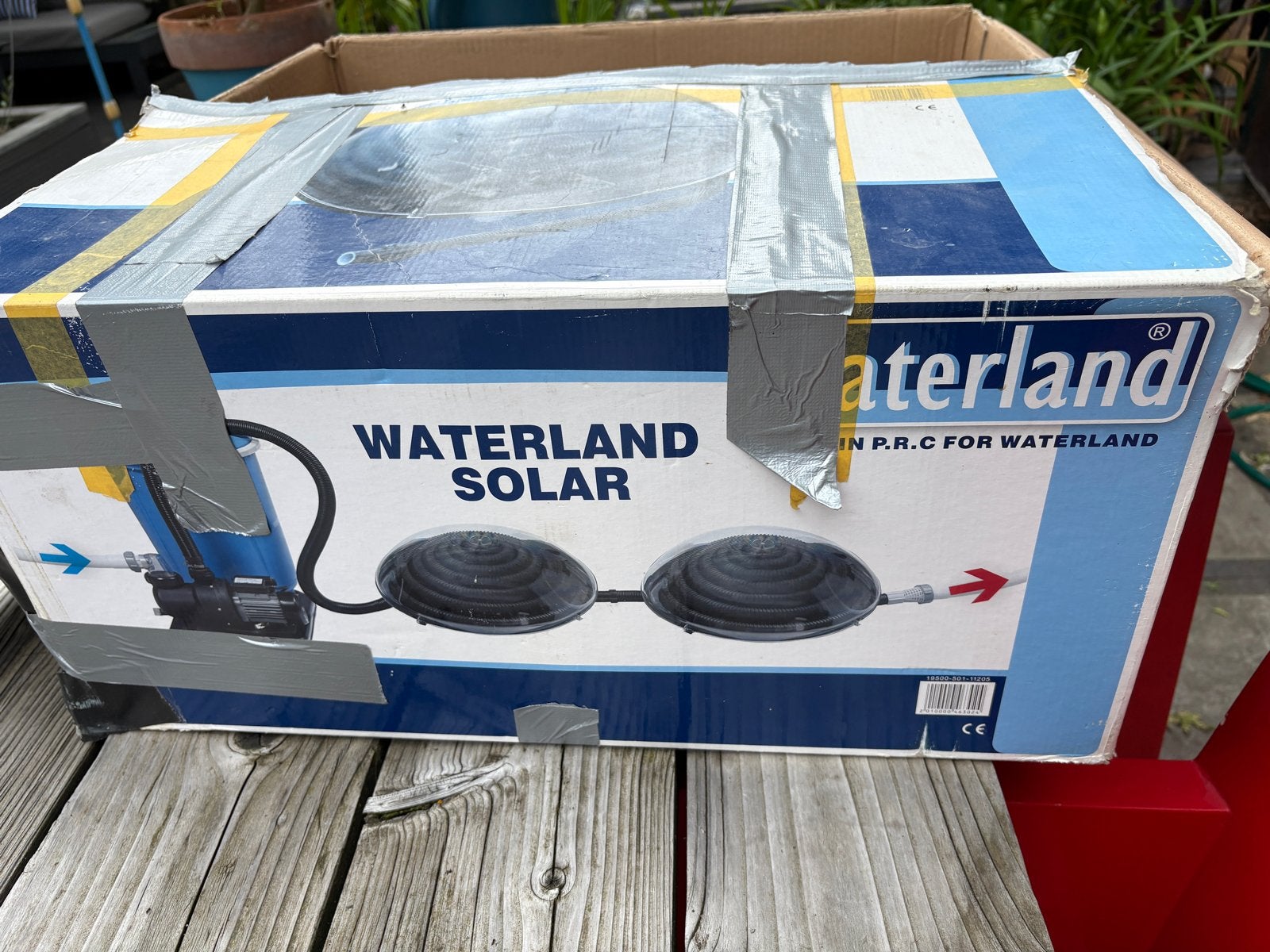 Waterland Solar Dome Heater Zwembadverwarming, Ophalen, Zo goed als nieuw, Verwarming