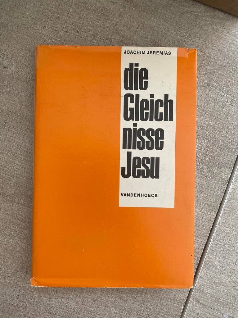 Die Gleichnisse Jesu - Joachim Jeremias (Boek), Boeken, Ophalen of Verzenden, Gelezen, Christendom | Protestants