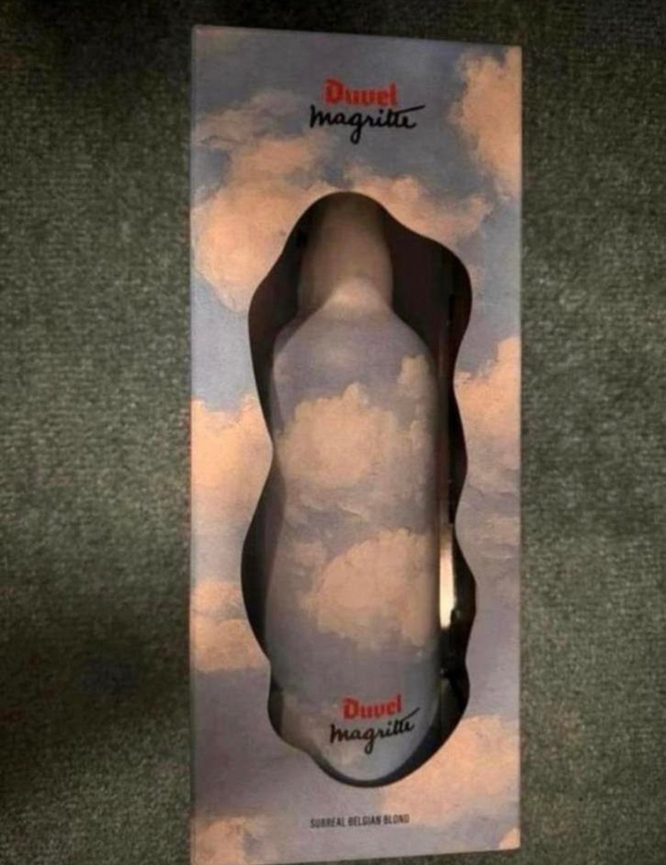 Duvel x Magritte (vol), Ophalen of Verzenden, Nieuw, Flesje(s), Duvel