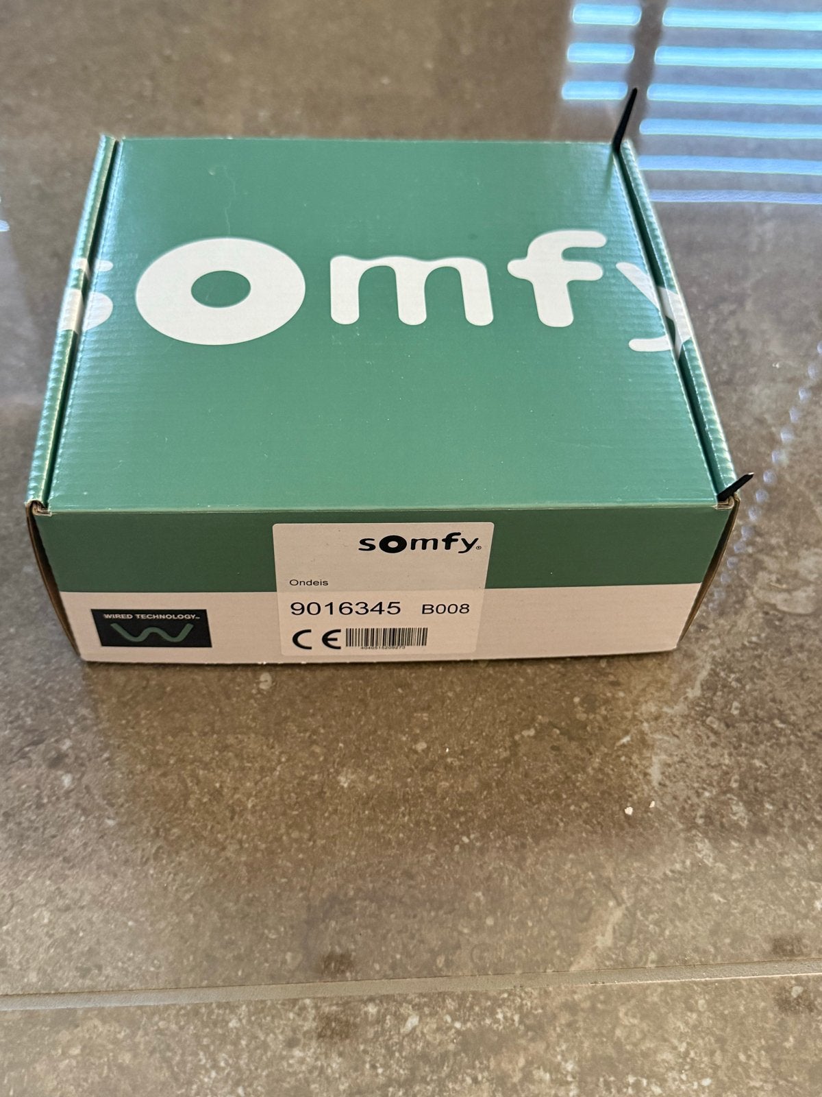 Somfy Ondeis Wired Technology Regen- en Windsensor, Ophalen of Verzenden, Nieuw