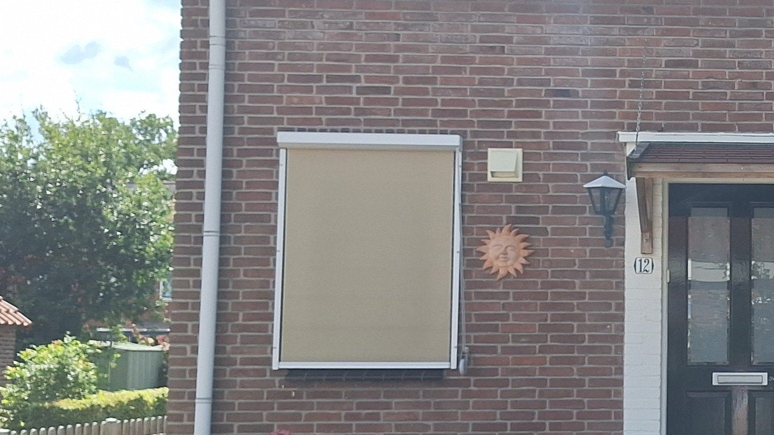 Screen zonwering voor ramen - Beige, Ophalen, Gebruikt, Minder dan 250 cm, 150 tot 300 cm