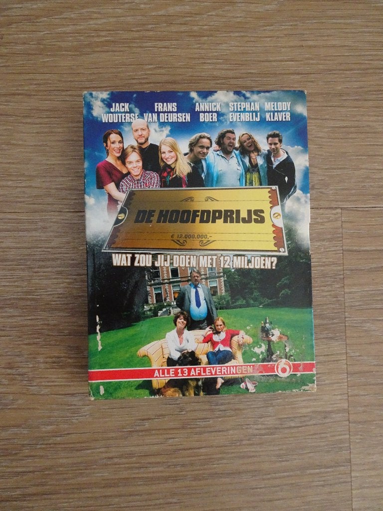 De Hoofdprijs Seizoen 1 dvd, Gebruikt, Seizoen 1, Nederlands, Komedie