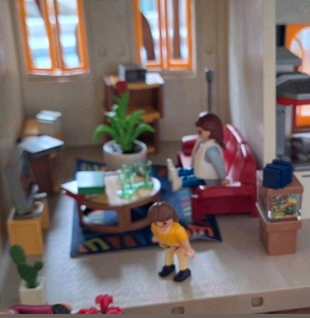 NIEUWE PLAYMOBIL WOONKAMER NR 4282 COMPLEET, Ophalen of Verzenden, Nieuw