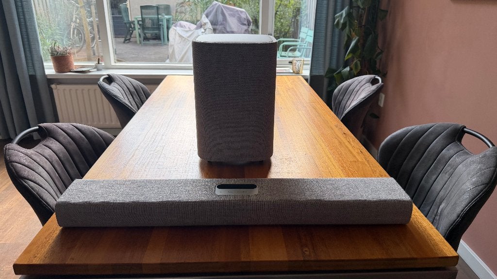 Harman Kardon Citation Multibeam 700 + Sub S, Ophalen, Bluetooth, Zo goed als nieuw
