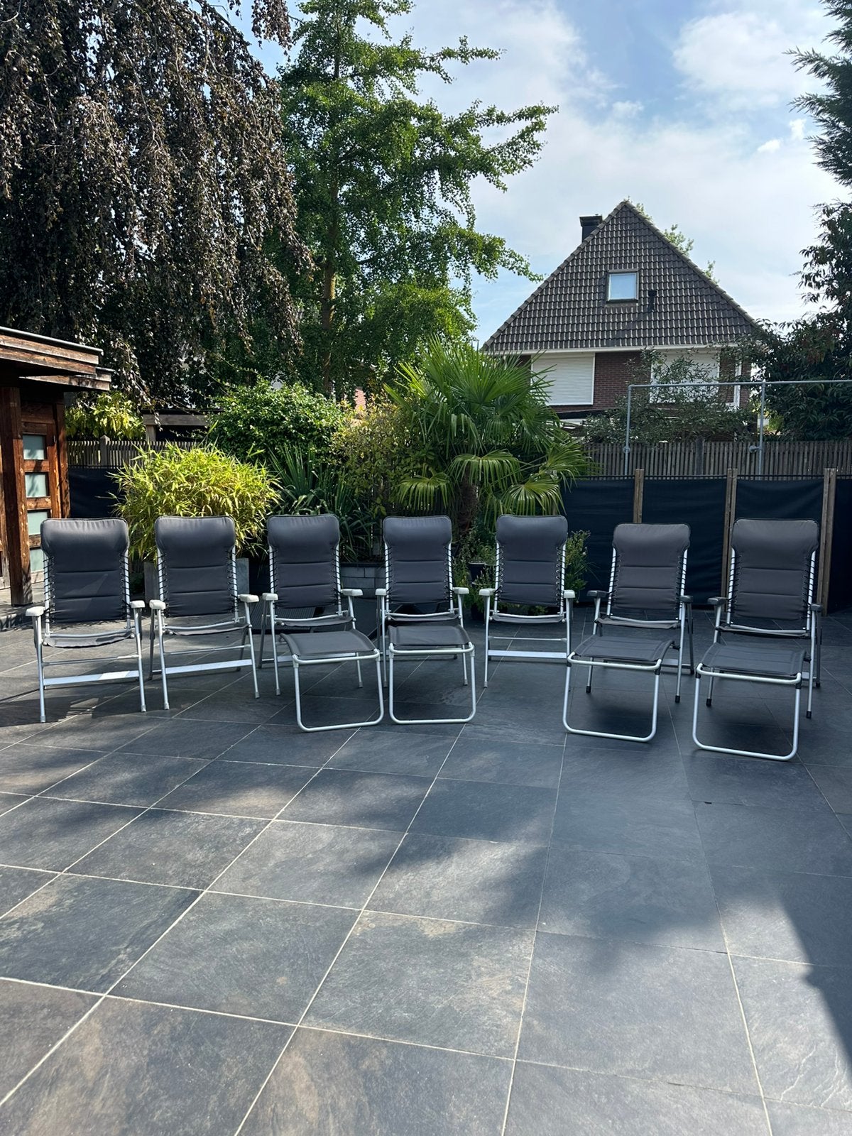 Campart travel ligstoel campingstoel, Ophalen, Gebruikt