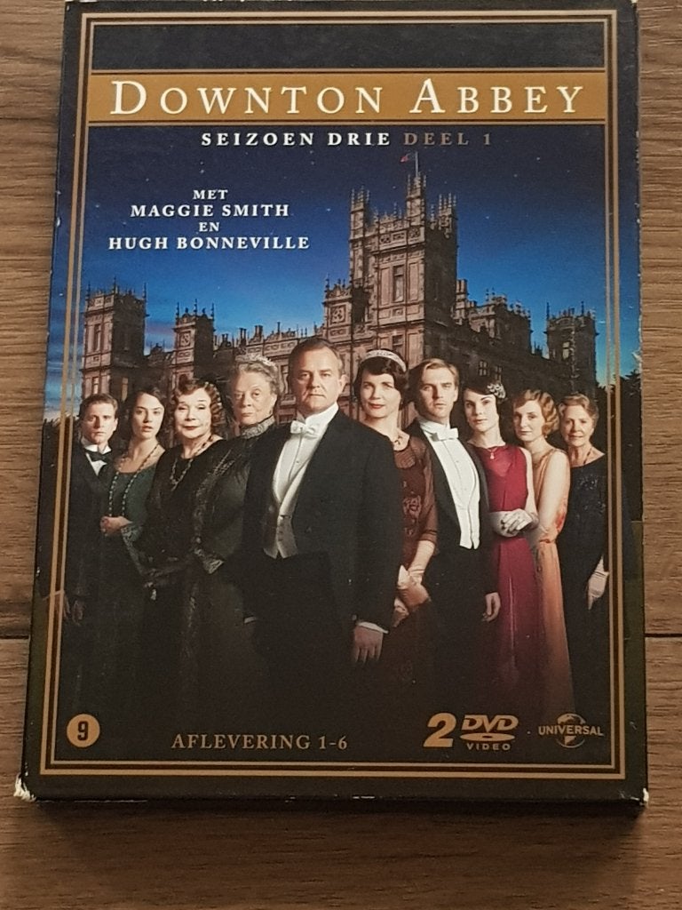 downtown abbey seizoen 3 deel 1, Vanaf 9 jaar, Ophalen of Verzenden, Zo goed als nieuw, Drama