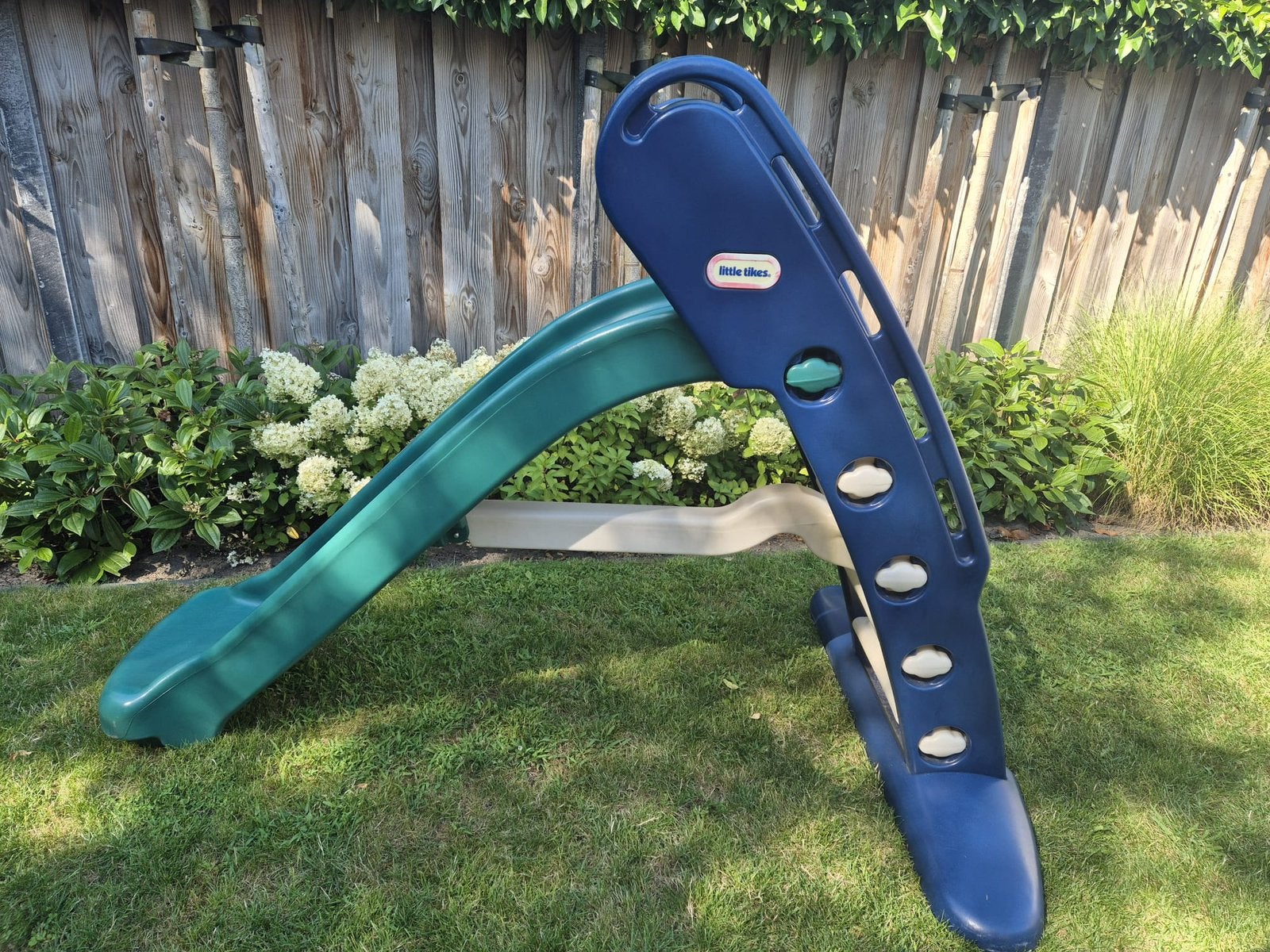 Little Tikes glijbaan | Blauw Groen | Voor binnen en buiten, Kinderen en Baby's, Ophalen, Zo goed als nieuw, Glijbaan