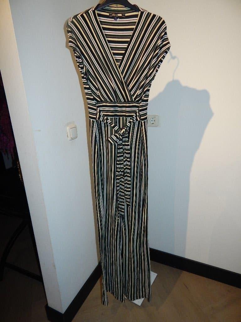 King Louie broekpak jumpsuit gestreept motief in kleuren M