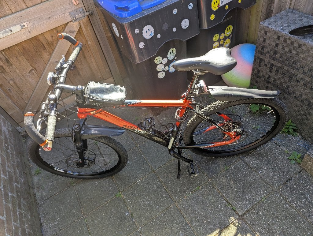Stratos Tycoon MTB Powered By Shimano, Fietsen en Brommers, Fietsen | Mountainbikes en ATB, Hardtail, Heren, 49 tot 53 cm, Zo goed als nieuw