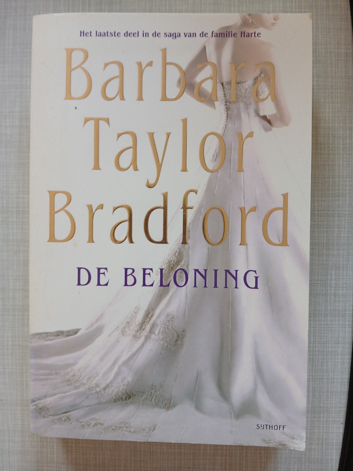 B.Taylor Bradford - De beloning, Ophalen of Verzenden, Zo goed als nieuw, B.Taylor Bradford