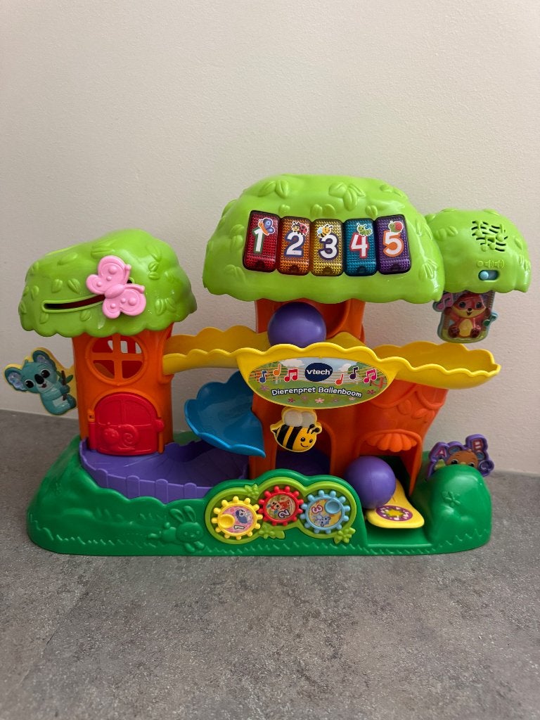 Vtech dierenpret ballenboom (topper voor jonge kinderen!), Kinderen en Baby's, Ophalen of Verzenden, Zo goed als nieuw, 6 maanden tot 2 jaar