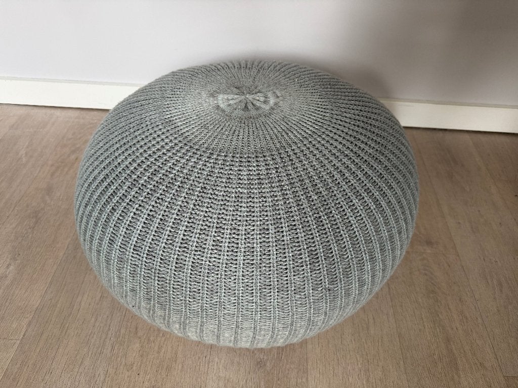 IKEA SANDARED poef, Huis en Inrichting, Banken | Voetenbanken en Poefen, Ophalen, Rond, Minder dan 50 cm, Zo goed als nieuw