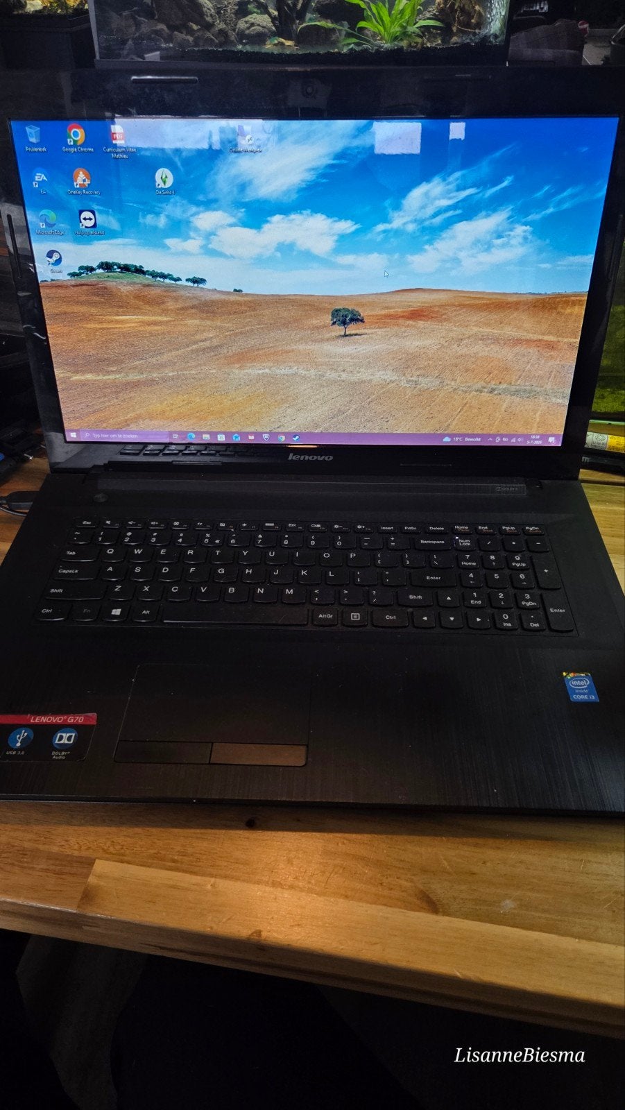 Lenovo G70, Ophalen, Gebruikt, Met videokaart, 2 tot 3 Ghz