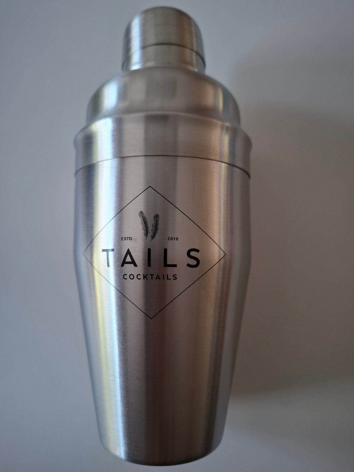 Tails Cocktail Shaker - Roestvrij staal, Huis en Inrichting, Overige typen, Zilver, Ophalen of Verzenden, Zo goed als nieuw