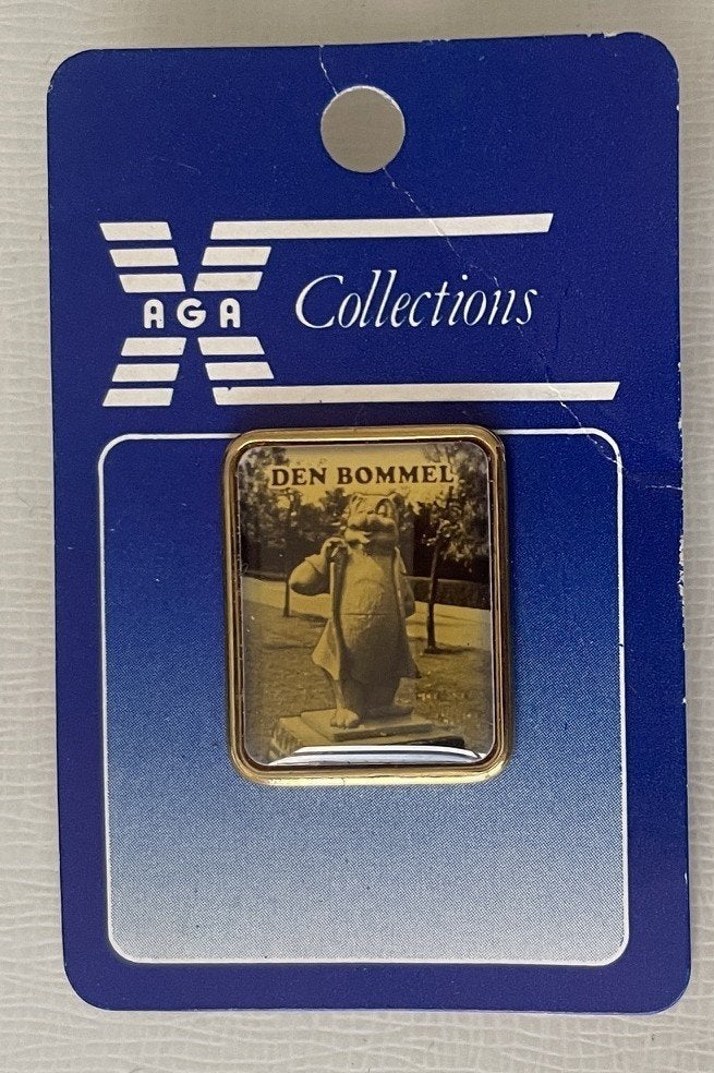 Tom Poes en O.B. Bommel pin - Bommel beeld in Den Bommel, Verzamelen, Verzenden, Olivier B, Bommel en Tom Poes, Zo goed als nieuw