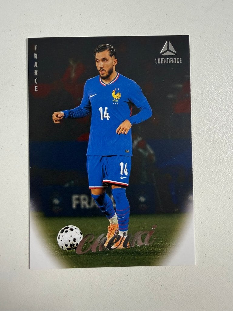 11 Rayan Cherki Vertical Luminance France 2026, Ophalen of Verzenden, Nieuw, Buitenlandse clubs, Poster, Plaatje of Sticker