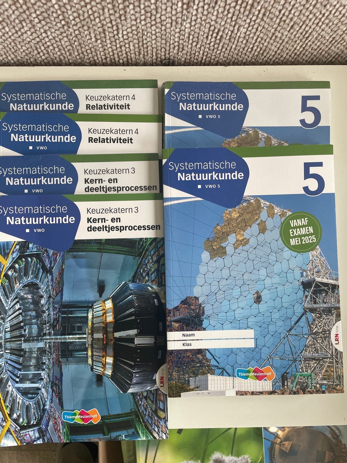 VWO 5 diverse schoolboeken nieuw, Ophalen of Verzenden, Nieuw, VWO