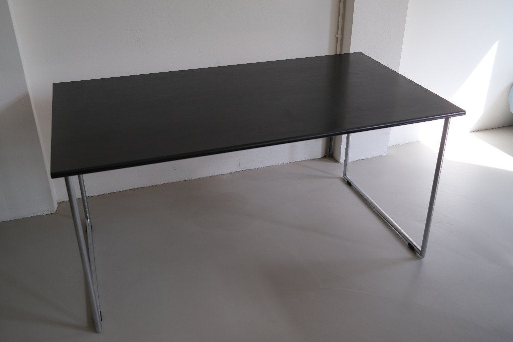 Gispen GS 1296 eettafel, Huis en Inrichting, Tafels | Eettafels, Gebruikt, 50 tot 100 cm, 150 tot 200 cm, Vier personen