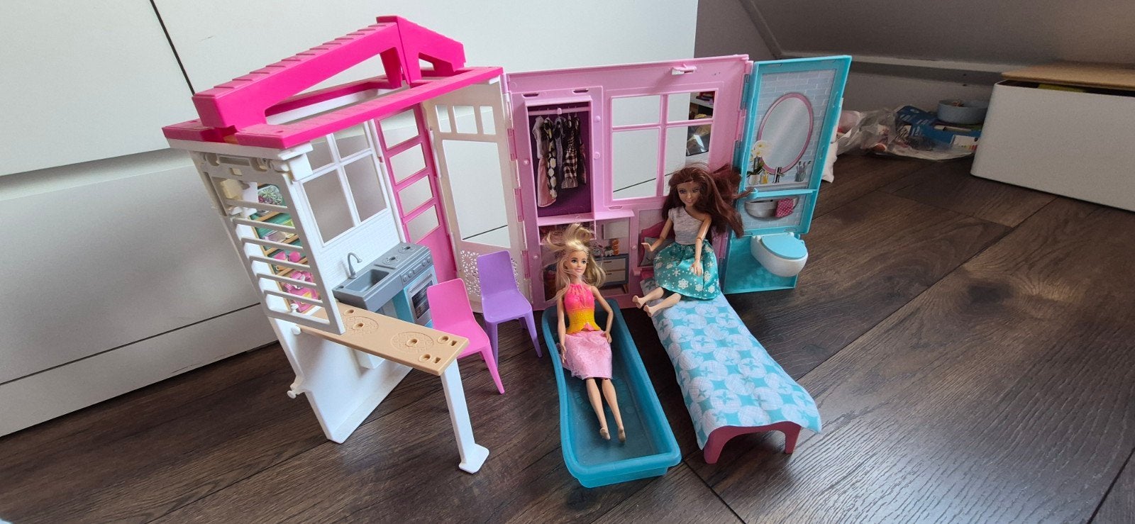 barbie huis, Ophalen of Verzenden, Gebruikt, Barbie