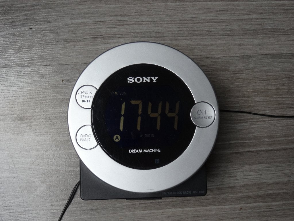 Sony Dream Machine digitale wekker met radio en iPod functie, Ophalen, Gebruikt, Overige typen