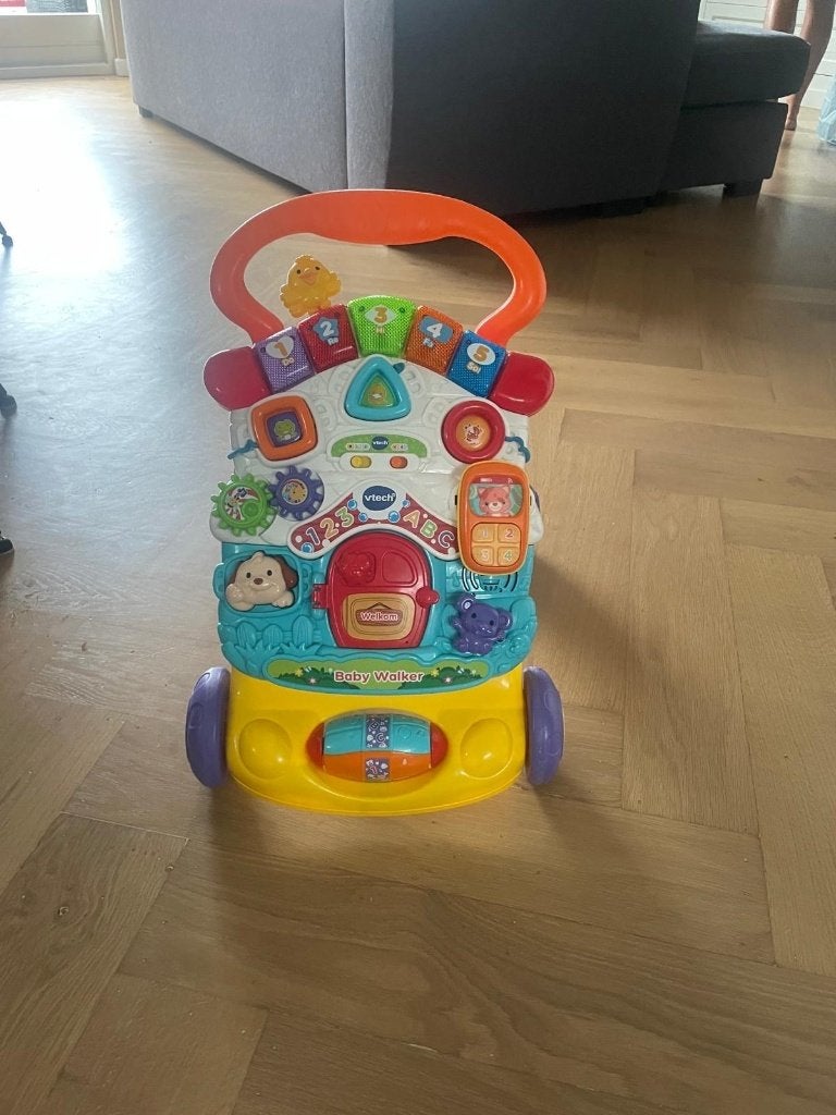 Loopwagen Vtech Baby Walker, Ophalen of Verzenden, Gebruikt, Overige typen, Met licht