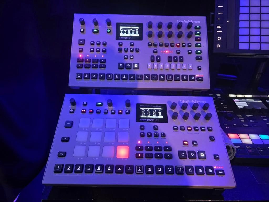 Elektron Analog Rytm MKII & Analog Four MKII, Ophalen, Zo goed als nieuw, Overige aantallen, Overige merken