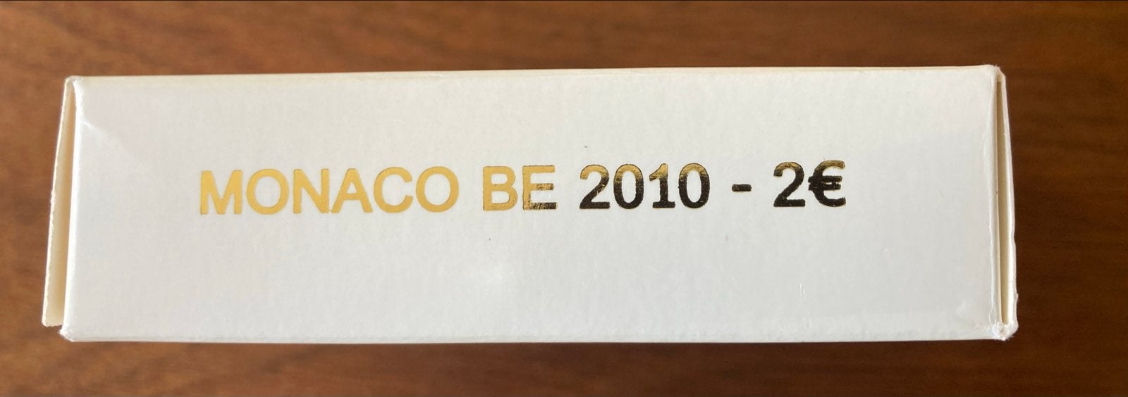 Monaco 2 Euro 2010 BE - Zeldzame munt in originele doos, Verzenden, Monaco, 2 euro, Losse munt