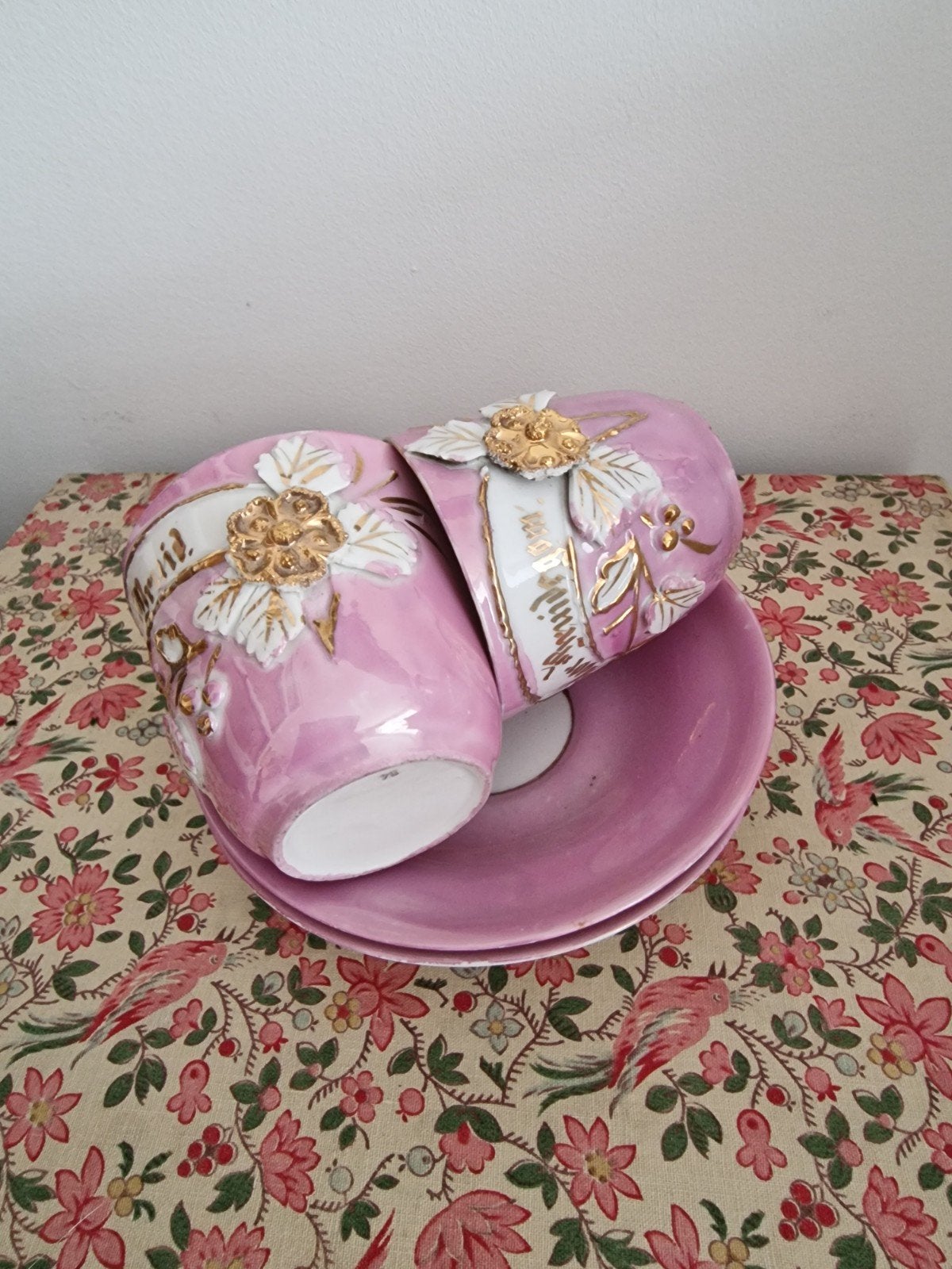Oud Voor Bruidegom en Voor Bruid Kopjes, Ophalen of Verzenden