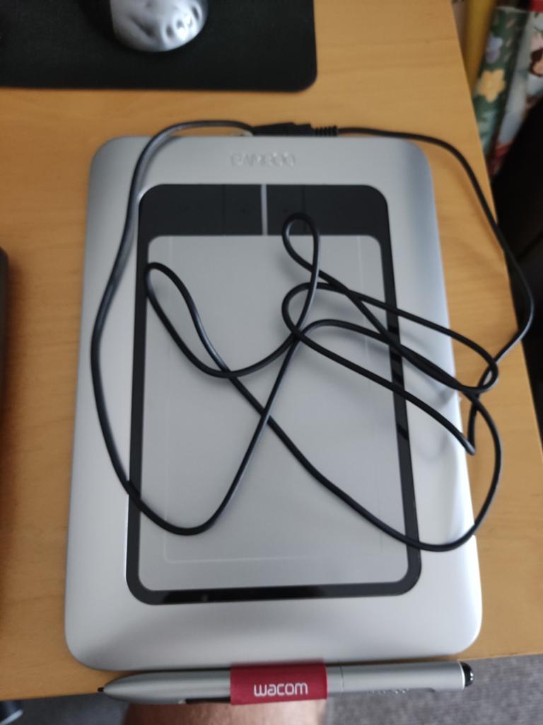 Wacom Bamboo CTH-461 Tekentablet met Pen en Hoes, Ophalen