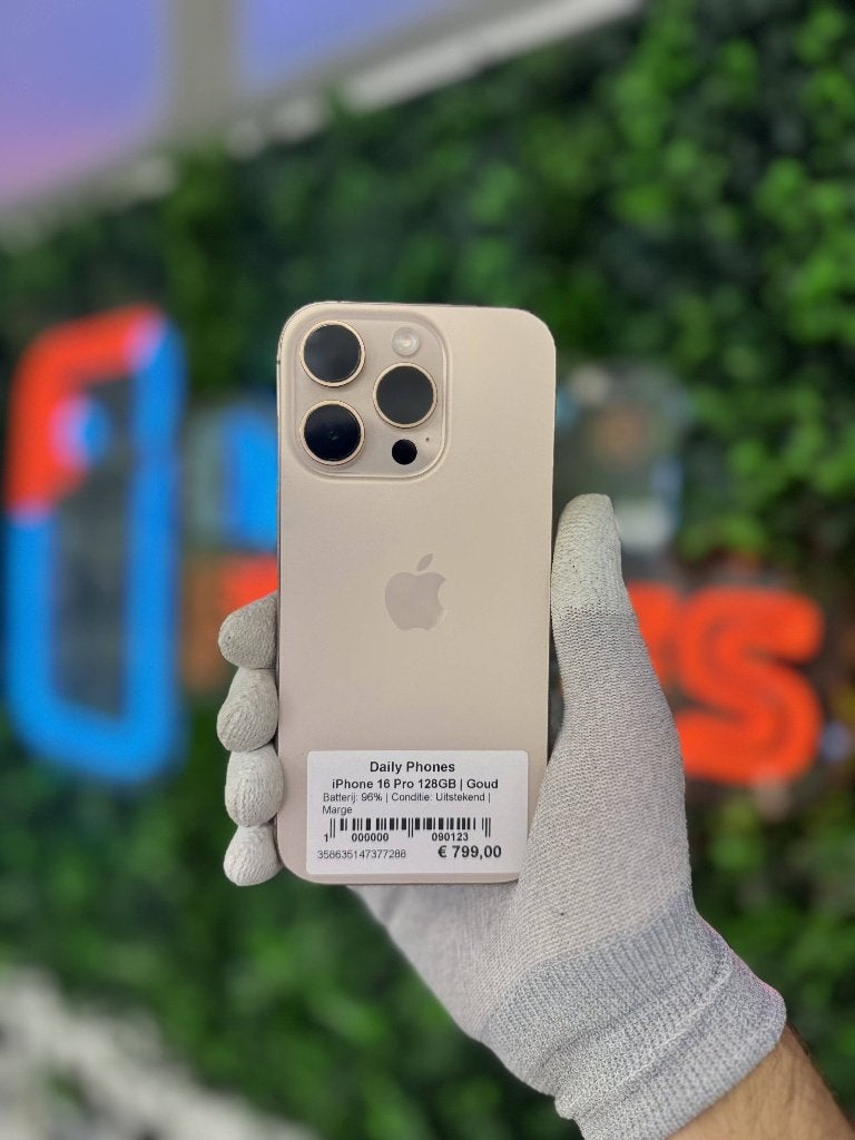 Zo goed als nieuw Apple iPhone 16 Pro 128GB, Ophalen of Verzenden, Zo goed als nieuw