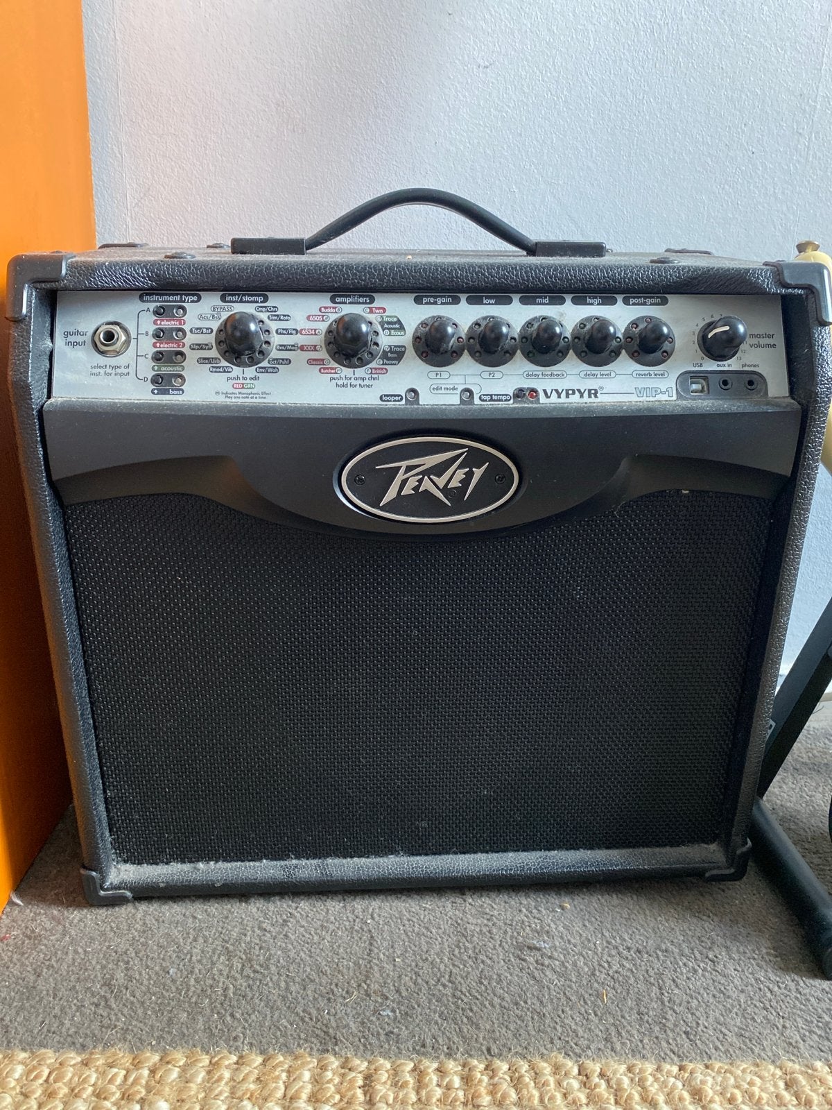 Peavey VYPYR VIP-1 20w Modeling Gitaarversterker, Muziek en Instrumenten, Ophalen, Gebruikt, Gitaar, Minder dan 50 watt