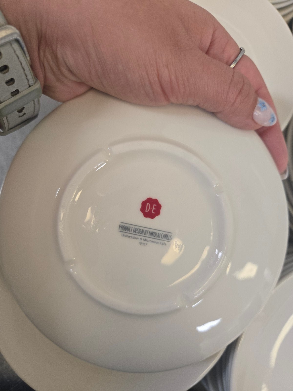 130 Douwe Egberts schotels - Zo goed als nieuw, Ophalen of Verzenden