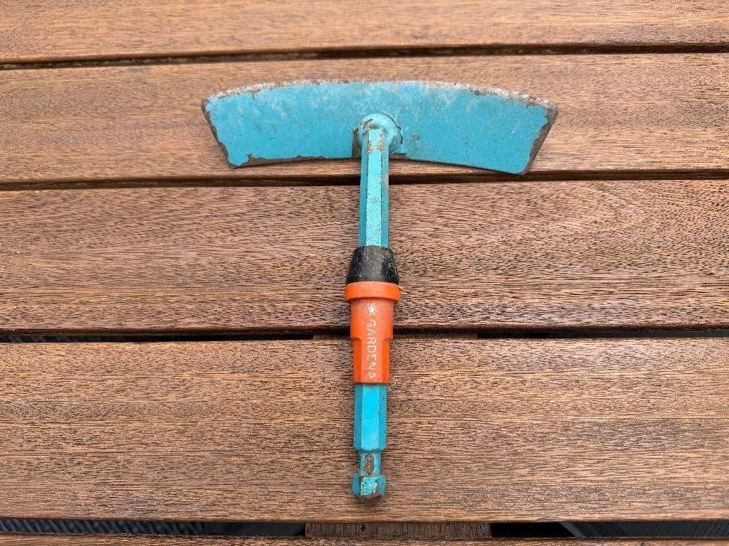 🔺Gardena opzetstuk schoffel 18cm, Tuin en Terras, Ophalen of Verzenden, Gebruikt, Schoffel, Gardena