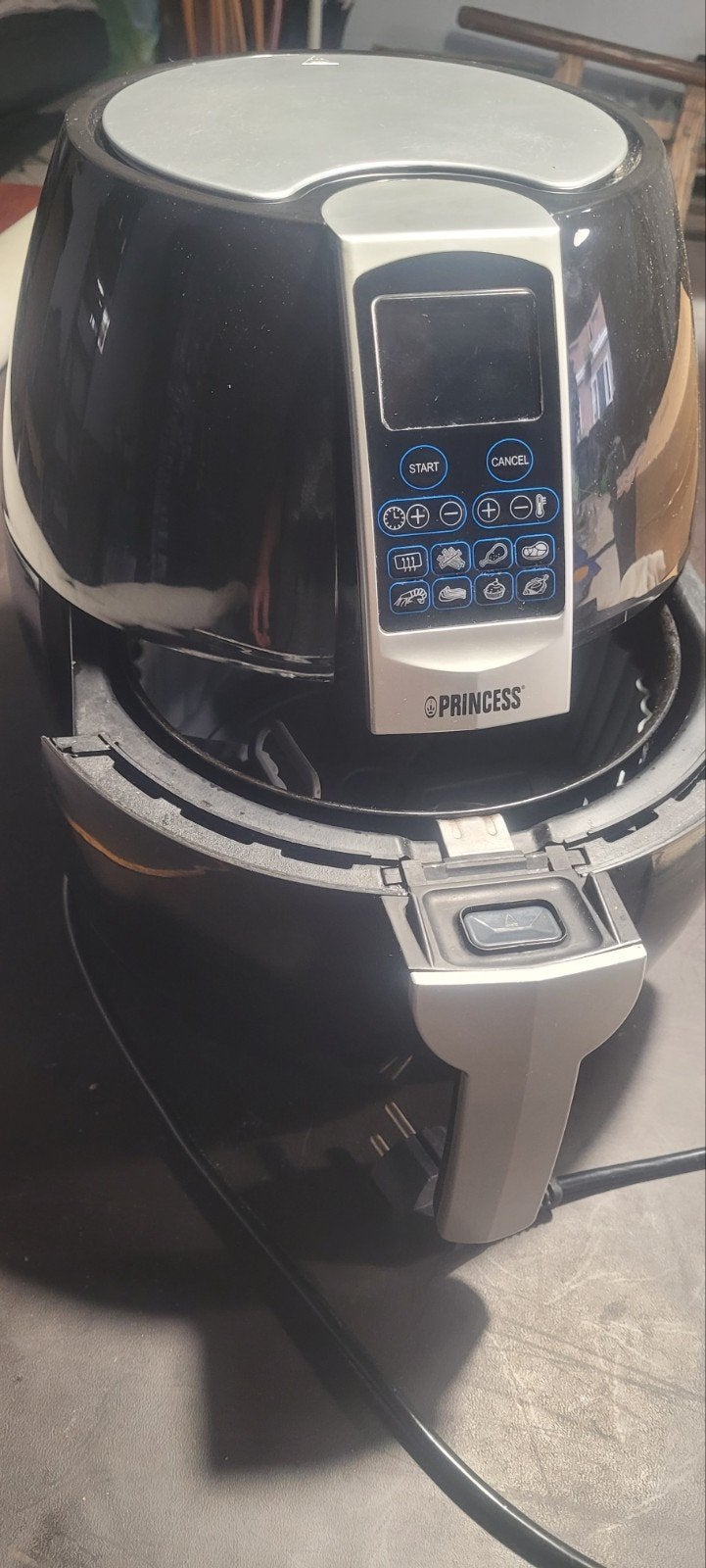 Princess Airfryer XXL - Zwart, Ophalen of Verzenden, Gebruikt, Airfryer XXL, 1500 gram of meer
