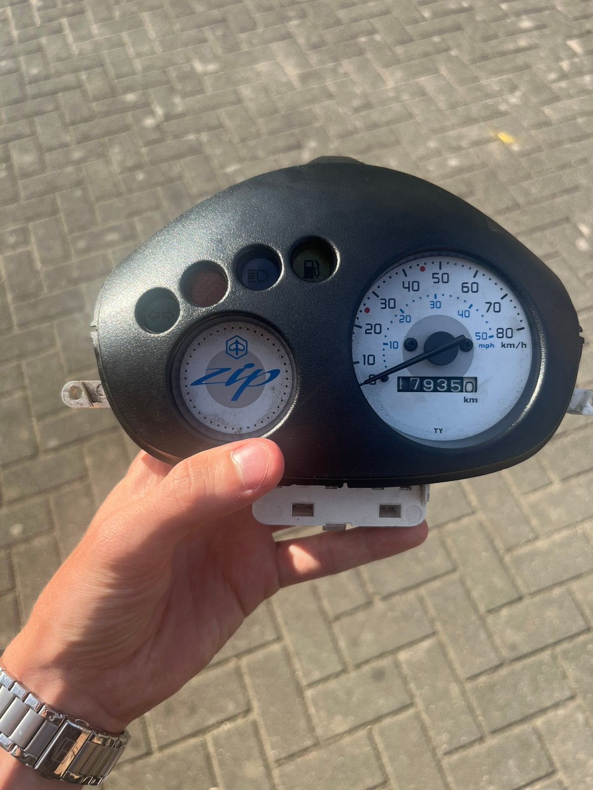Piaggo zip teller, Ophalen of Verzenden, Zo goed als nieuw, Overige typen, Piaggio