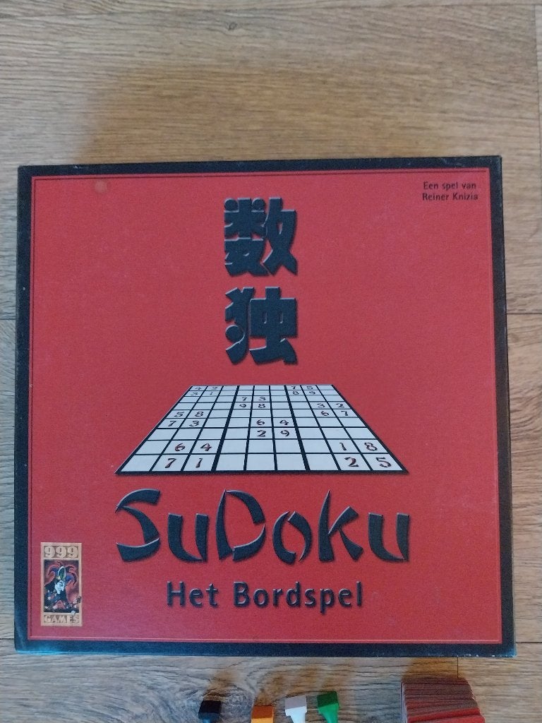 Te koop bordspel  Sudoku, Ophalen of Verzenden, Gebruikt, 999 Games