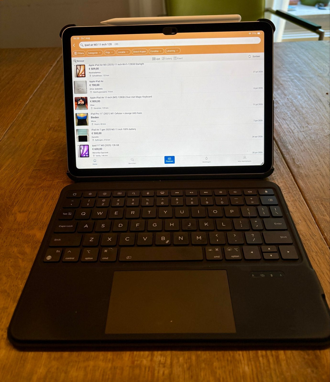 iPad Air M3 2025 11 inch 128GB - Zo goed als nieuw, Computers en Software, Apple iPads, Apple iPad Air, 11 inch, Ophalen of Verzenden