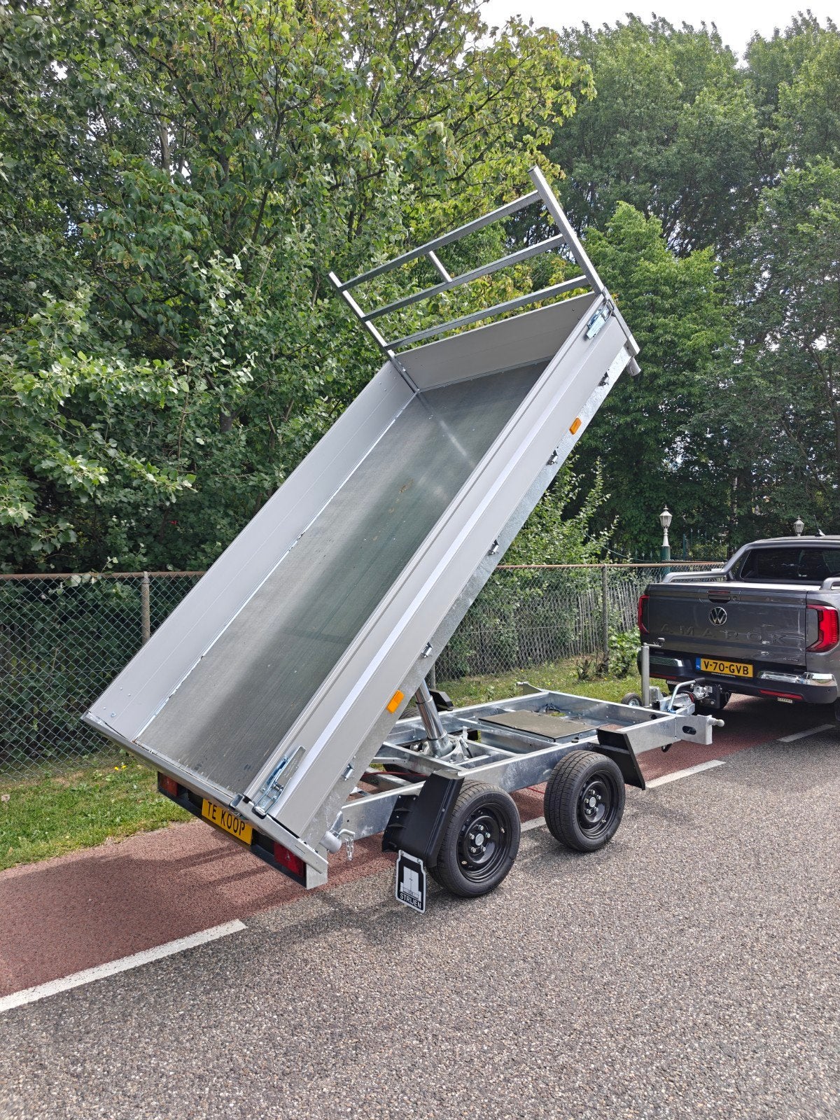 Demo Hapert kipper aanhanger 305/180, 2700KG, Ophalen of Verzenden, Zo goed als nieuw