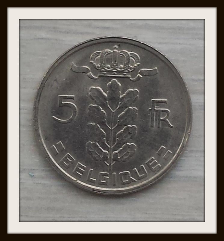 Munt: 5 Belgische franc 1977 [3258]  [PoMuNi], Postzegels en Munten, Munten | België, Ophalen of Verzenden, Metaal, Losse munt