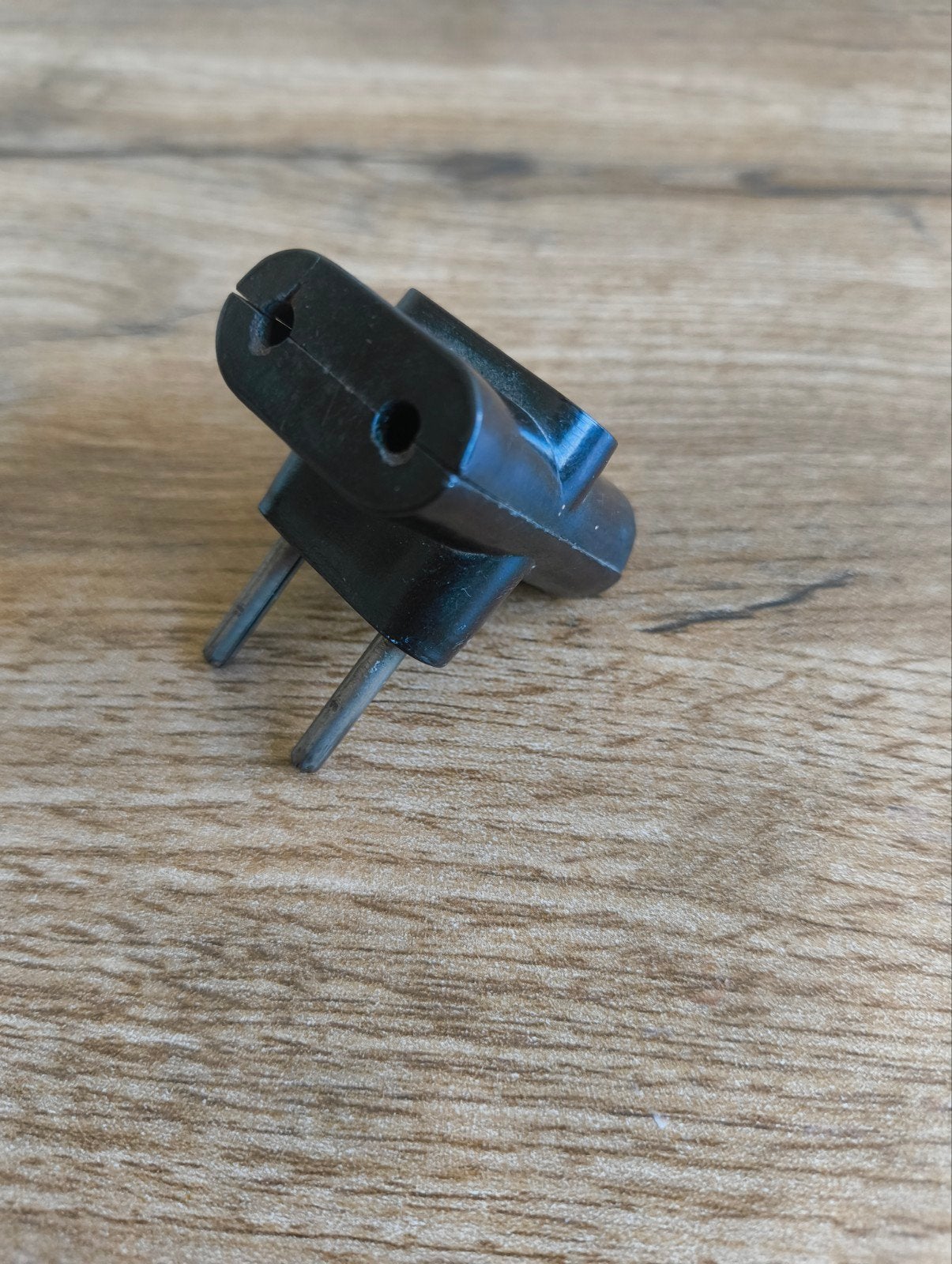 Vintage Stekkerdoos 6A 250V - Zwart, Verzenden, Gebruikt, Overige merken, Stekkerdoos