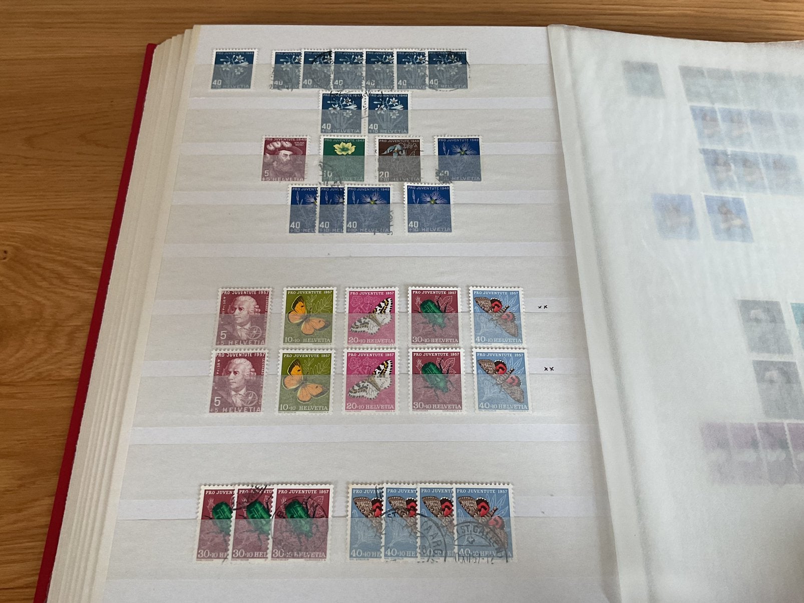 Stockboek Zwitserland, ook met betere (adv 2 van 2), Ophalen of Verzenden, Buitenland